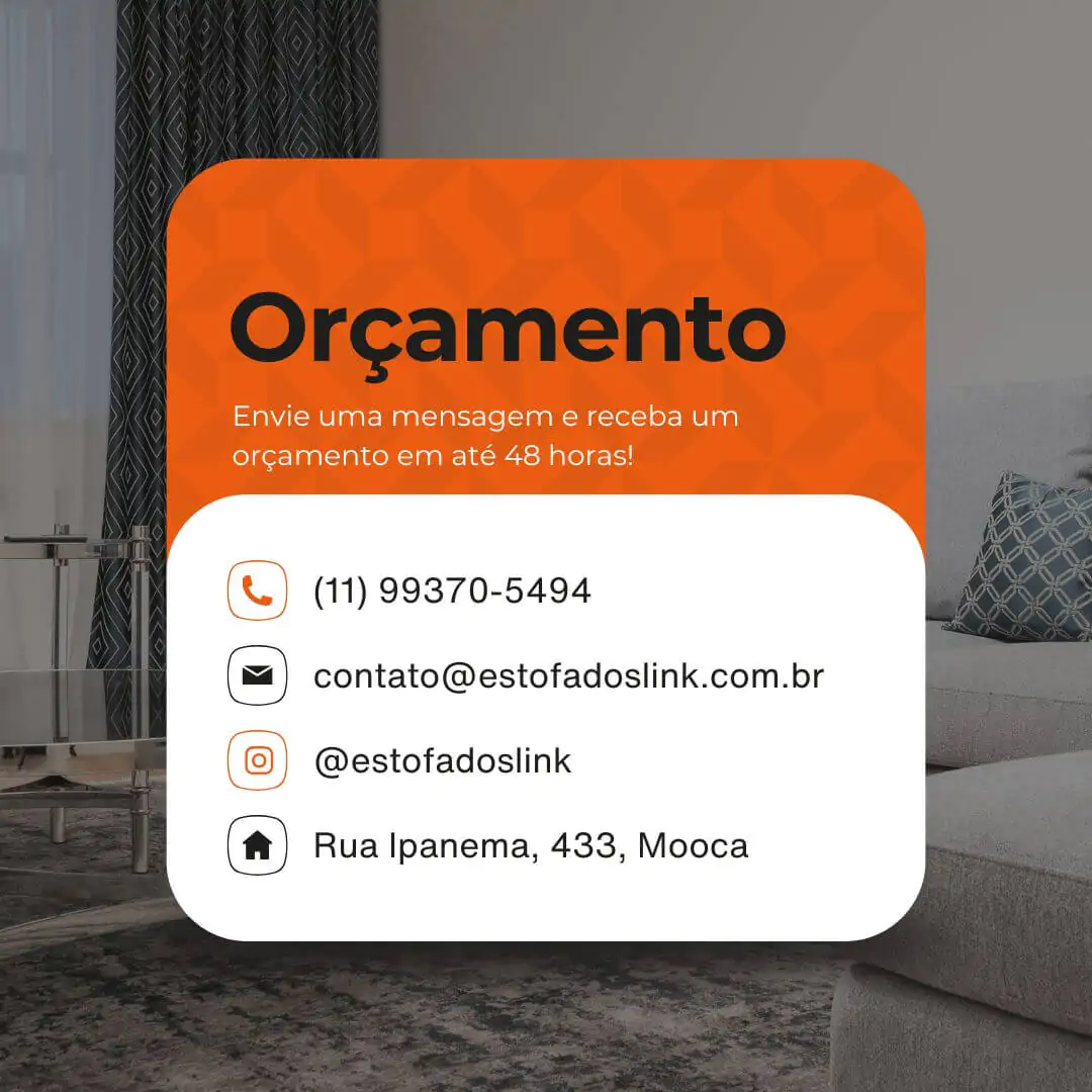 Banner Orçamento - Estofados Link