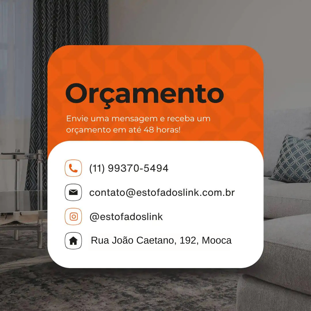 Banner Orçamento - Estofados Link